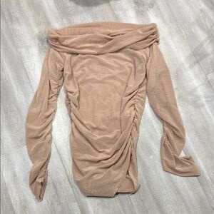 Elegant Off-Shoulder Ruched top